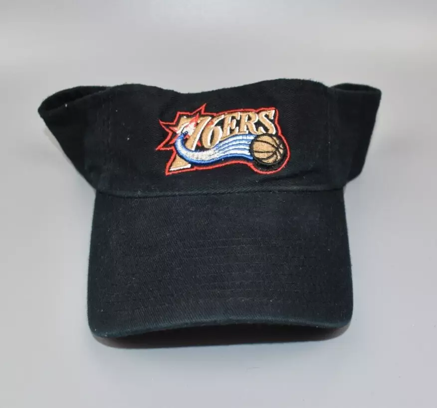 Philadelphia 76ers Reebok NBA Strapback Visor Cap Hat eBay