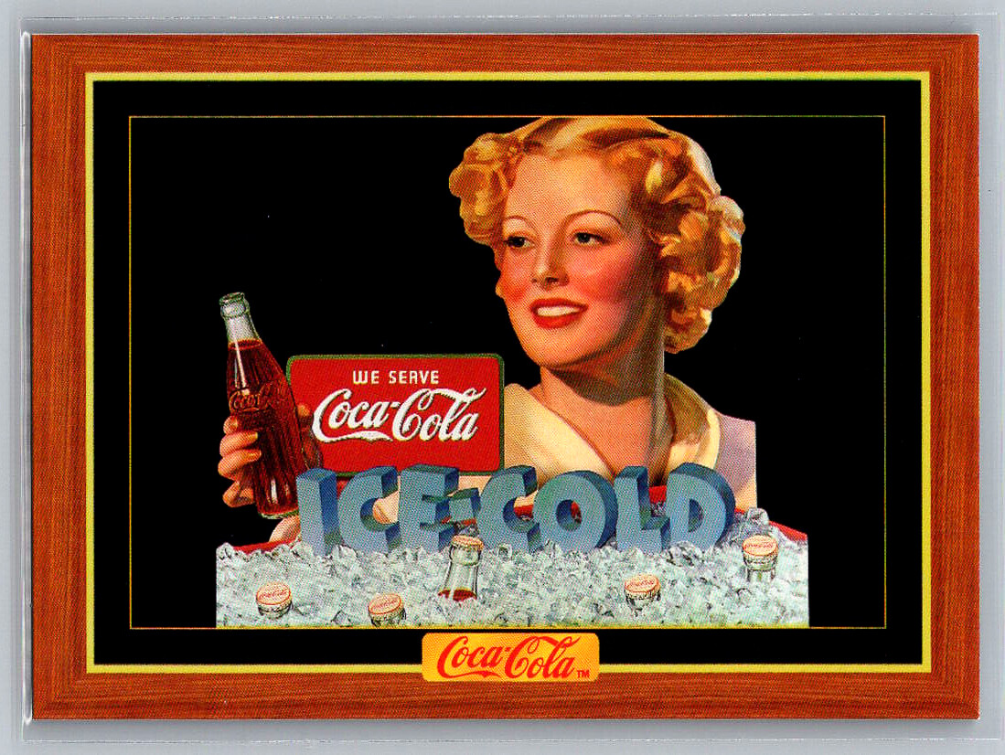 371 ice cold Series 4 1995 Collect-A-Card Coca-Cola Collection