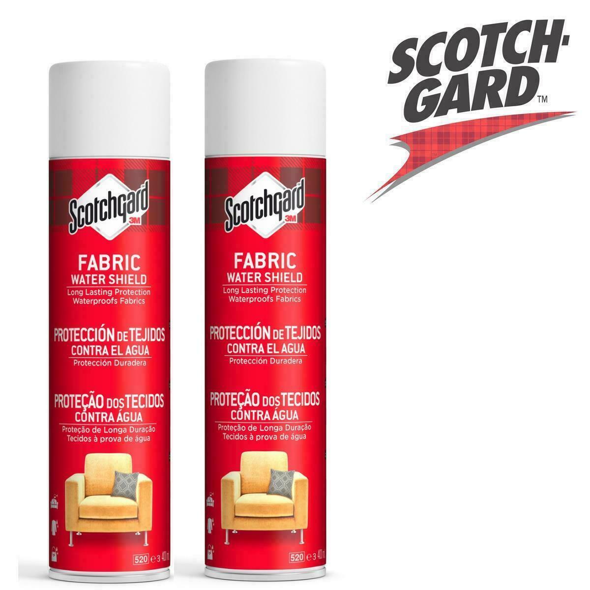 3 Spray Impermeabilizante Scotchgard 3m Protege Sofá Cadeira