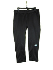 Adidas Women's You For You Black Sweatpants Small Women New