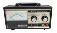 COMMANDER IN-CIRCUIT TRANSISTOR TESTED MODEL 830