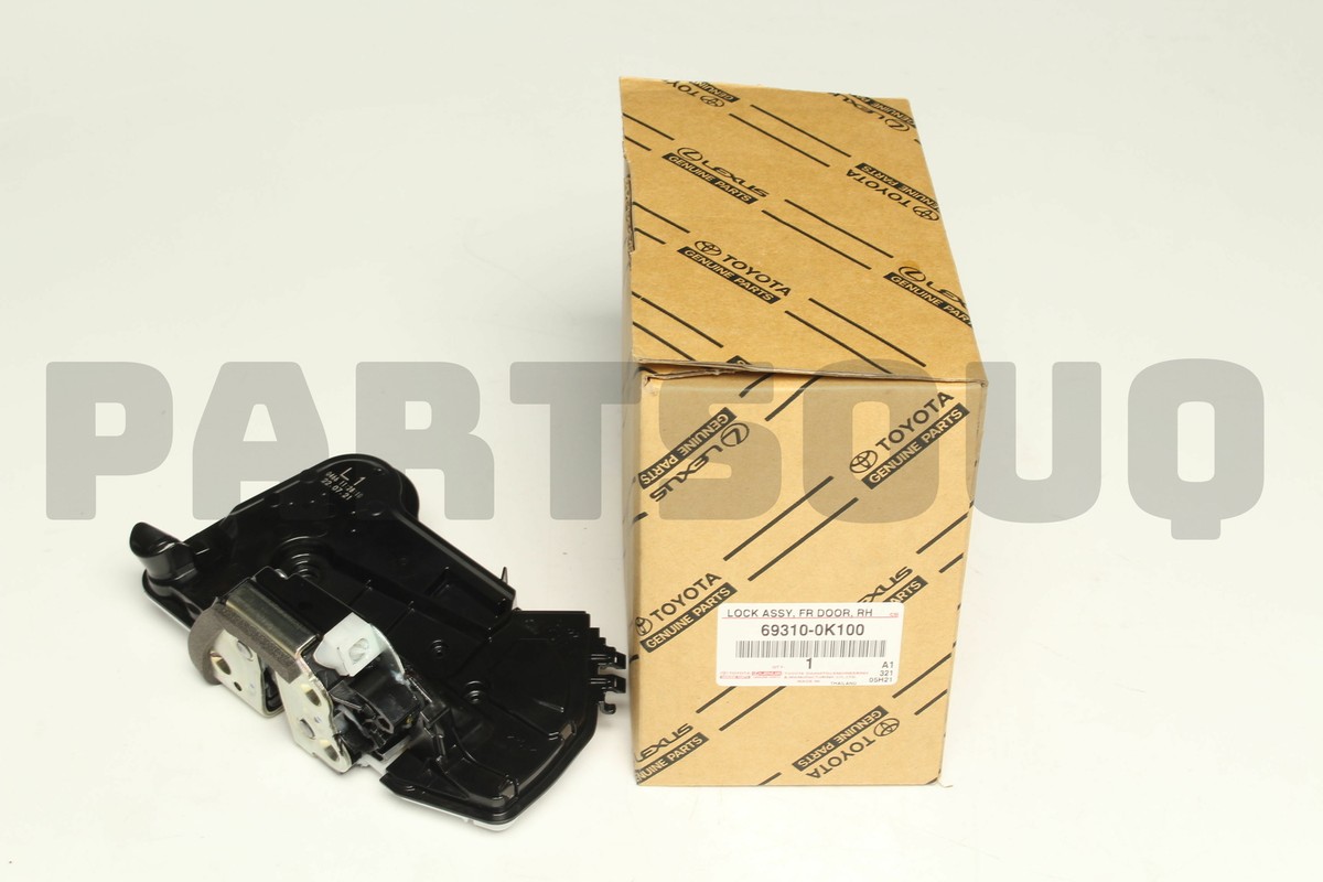 POPON購入 693100K100 Genuine Toyota LOCK ASSY FR DOOR 69310-0K100 | eBay