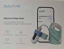 Babytone Smart Baby Sleep Monitor Sleep Sock Nylon Baby Heart Rate Oxygen Level