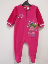 The Wiggles Dorothy The Dinosaur Girls Size 1 Romper Fleece Sleepwear Pink New