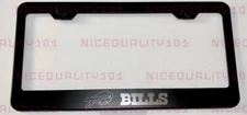 Buffalo Bill’s Laser Engraved Etched Stainless Finished License Plate Frame
