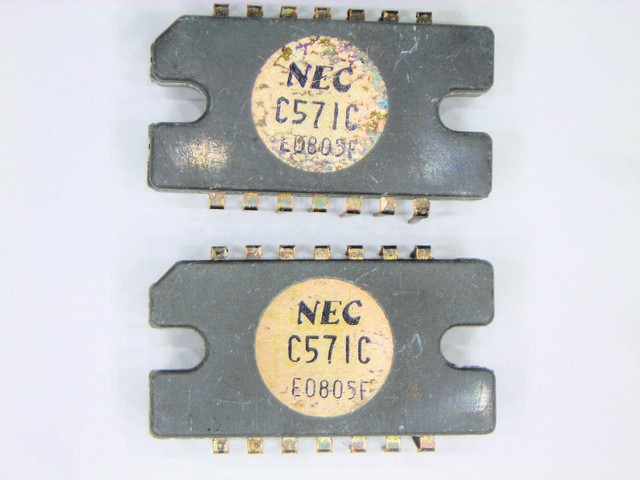 2 Circuits Intégrés NEC UPC1173C - 16 Broches DIP - Neufs Originaux - Pour Audio/amplification