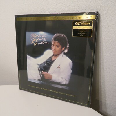 Michael Jackson Thriller MFSL MOFI 33RPM One Step Vinyl No. 6643