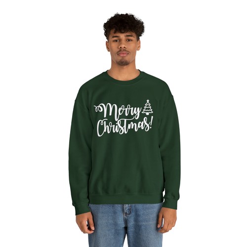Merry Christmas | Unisex | Heavy Blend | Sweatshirt | Christmas | Holiday Shirt - Picture 15 of 38