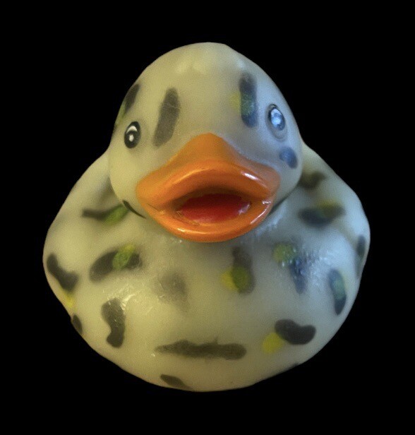 Mountain Man Treasure Rubber Duck Reseller Duck - Spotted Leopard Duck