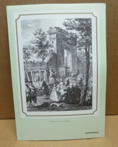 Menus et consignes de sécurité de collection de l'aviation et l'aéronautique