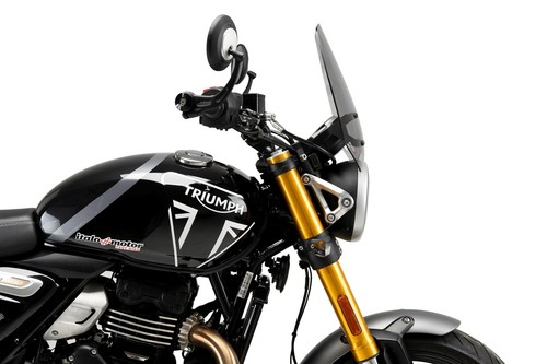 Pantalla Puig Sport L / Humo Triumph Speed 400/Scrambler 400 X 24 - 25 - Imagen 3 de 9