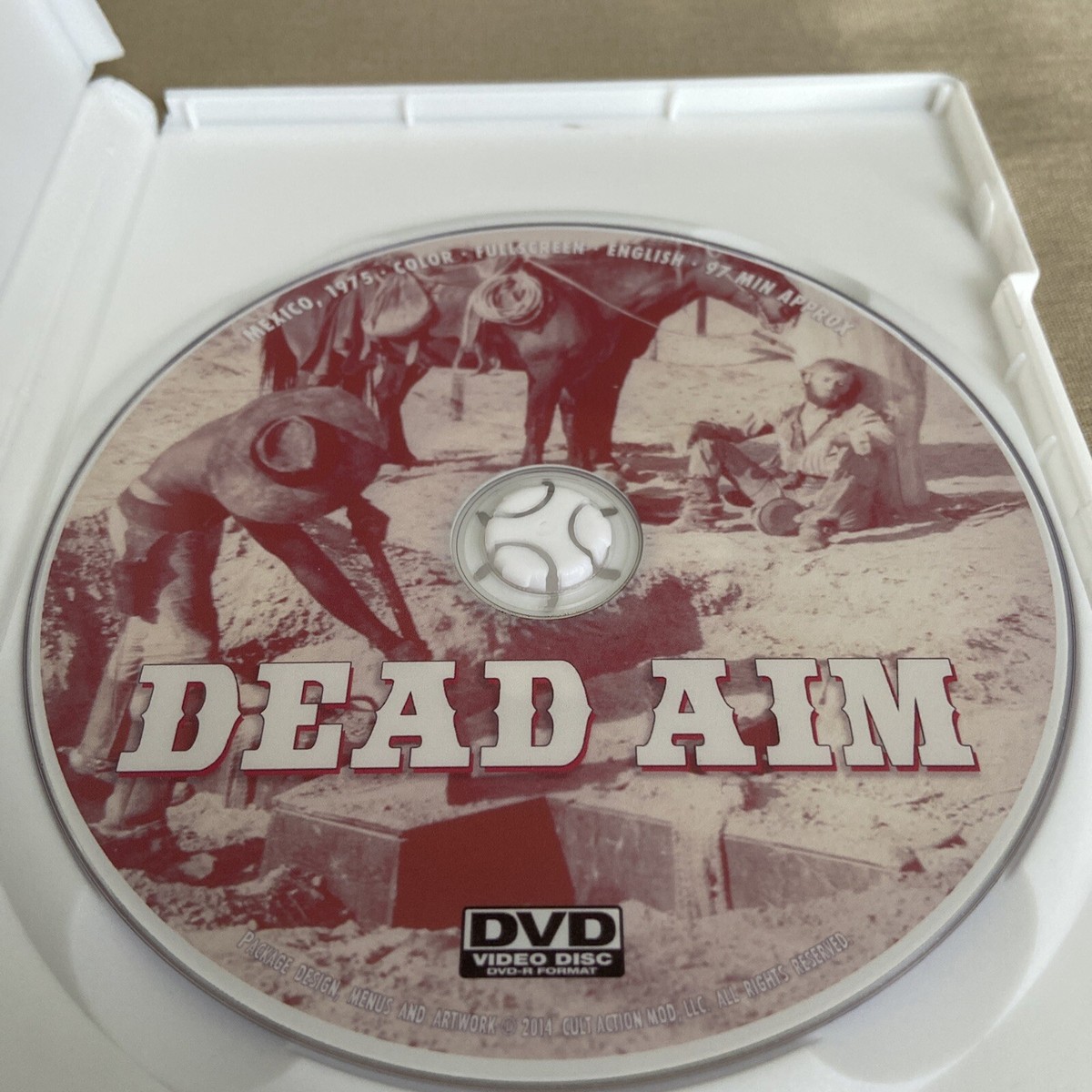 Dead Aim (DVD, 1975) Western Cult Action Glen Lee Venetia