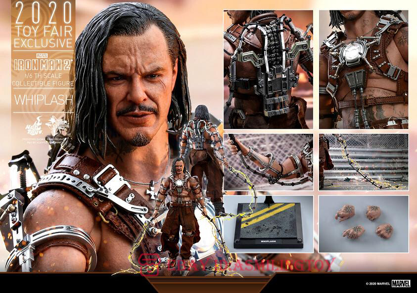 1/6 Hot Toys MMS569 Iron Man 2 Whiplash Toy Fair Collectible