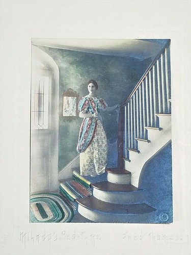 Oddities Picture Fred Thompson Art Company Portland Maine Vintage - Picture 2 of 7
