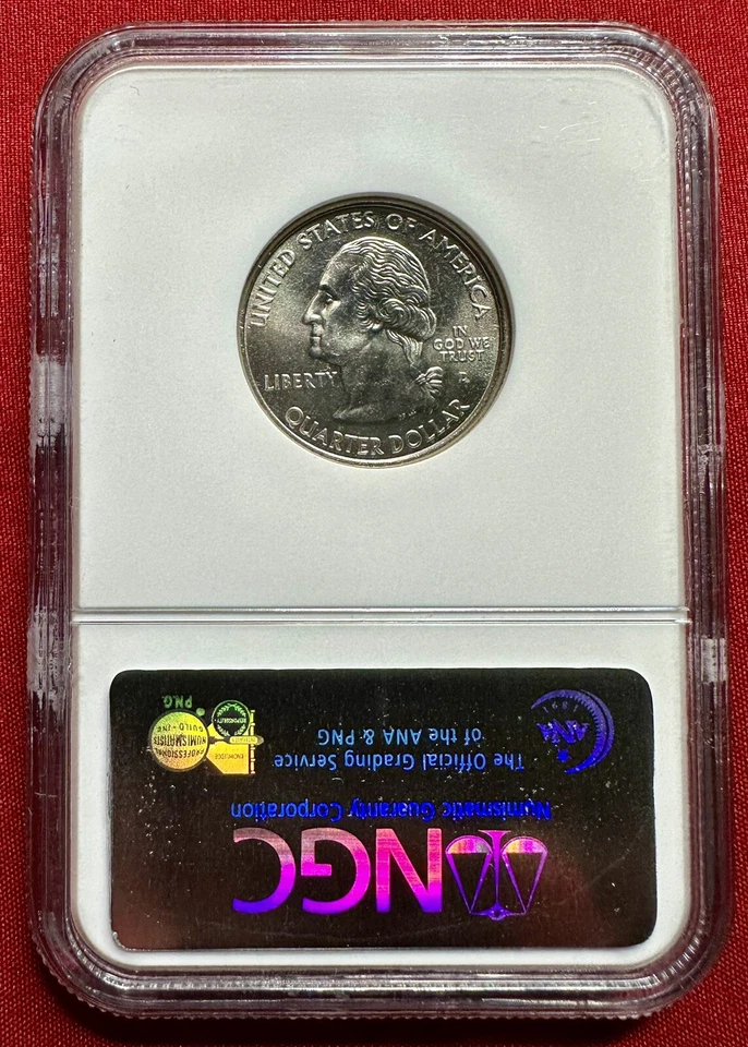 2005 D SMS 25 Cent California Quarter MS 68 NGC Certified - Image 2 of 2