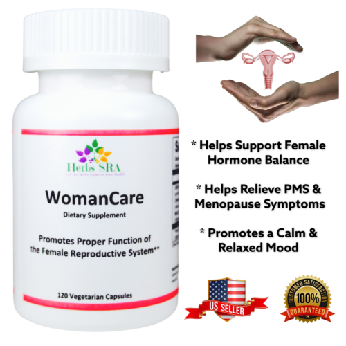 WOMEN'S HORMONE BALANCE. 120 capsules MOOD ENHANCER, Stress & Sleep Support. - Picture 1 of 8