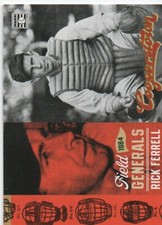 2012 Panini Cooperstown FIELD GENERALS #8 Rick Ferrell Boston Red Soxs insert 15