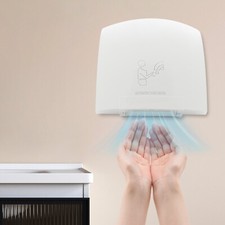 Secador de manos compacto comercial eléctrico automático ABS blanco 1200 W 9,45 * 9,06 * 9,92 pulgadas