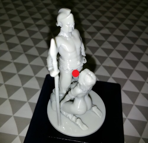 FIGURA EROTICA EL DESCANSO DEL GUERRERO OPLITA ALTURA 4 cms - Imagen 2 de 5