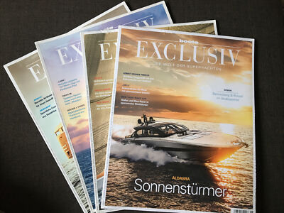 4x Boote Exclusiv Magazine, 2-4+6/2021