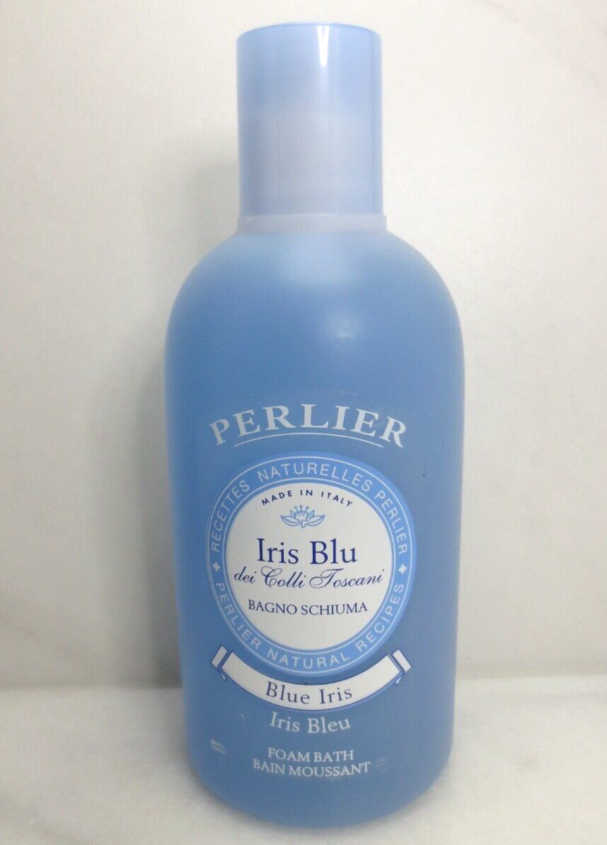 PERLIER BLUE IRIS FOAM BATH 16.9 OZ NWOB eBay