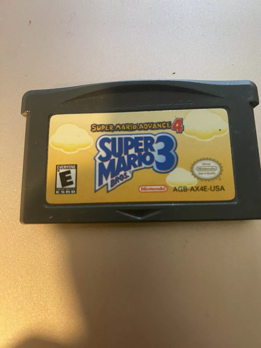 Super Mario Advance 4 Super Mario Bros. 3 Game Boy Advance 2003