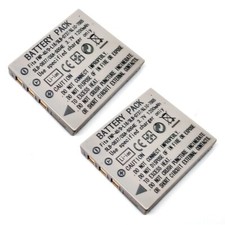 2x Battery Pack For Pentax Optio S4 S4i S5i S5n S5z S6 S7 SV SVi W10 W20 WP WPi
