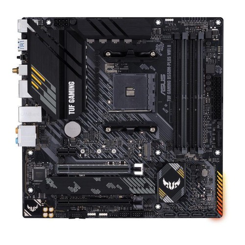 ASUS TUF GAMING B550M-PLUS WIFI II AMD B550 Socket AM4 micro ATX - 第 1/5 張圖片