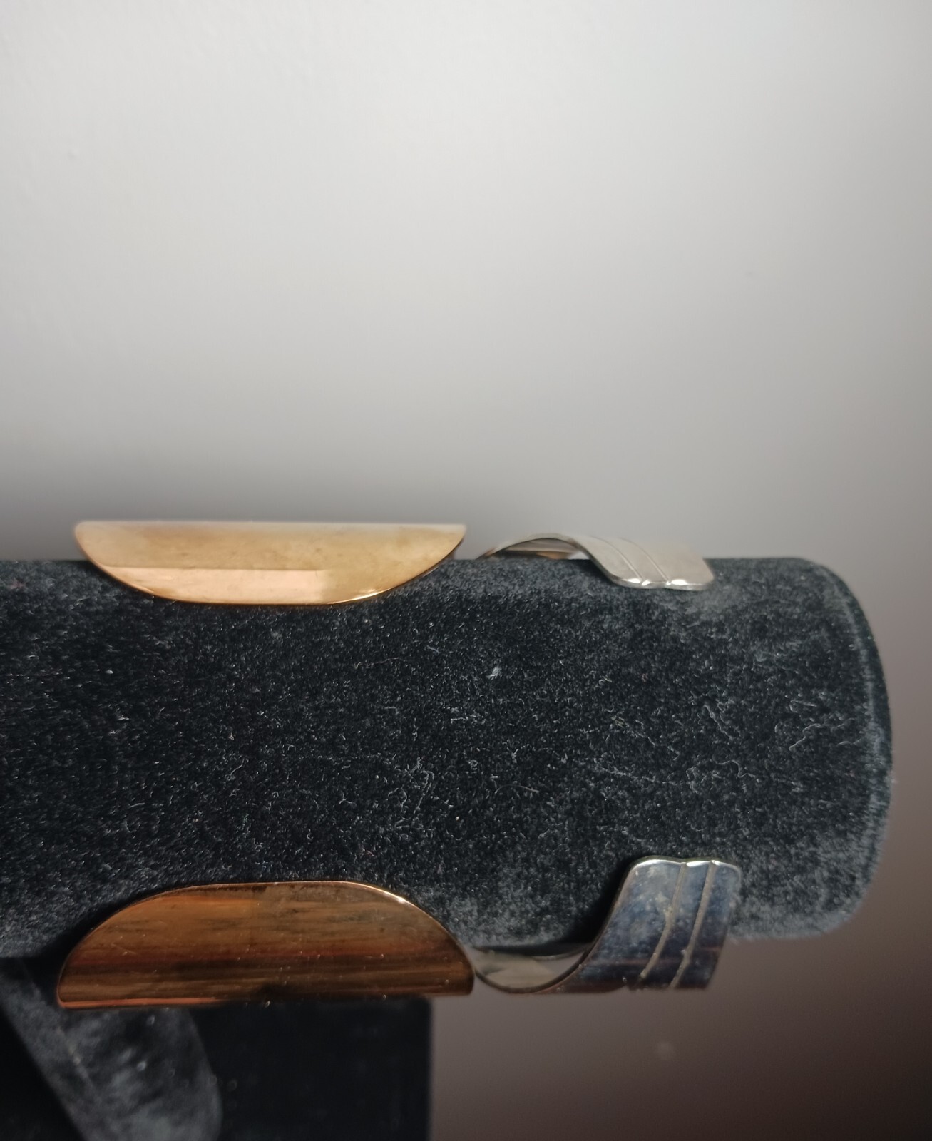 2 Statement CUFF Bracelets, Brass /Copper MHARI +… - image 4