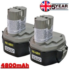 2X 4800mAh Battery For Makita 14.4V PA14 1420 1422 1433 1434 1435F 6280D 193158