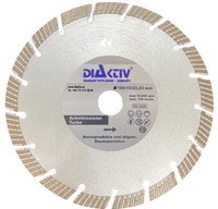 Diaktiv - DiamantsäGeblatt - SäGeblatt - Trennscheibe Turbo Ø 180 Mm
