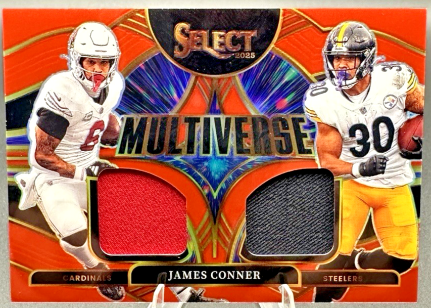 2025 Select James Conner Multiverse Dual Relic Red | eBay