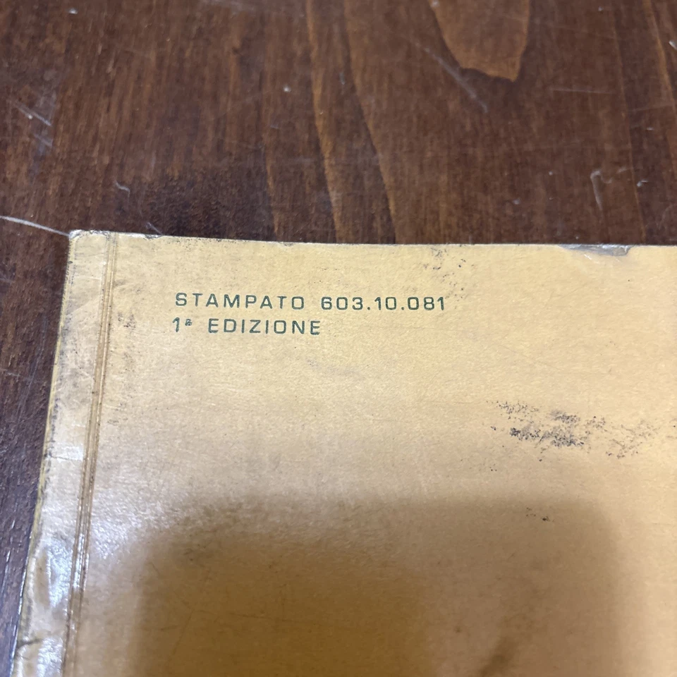 Fiat 850 Spider Catalogo Prima Edizione 1965 - Immagine 2 di 4