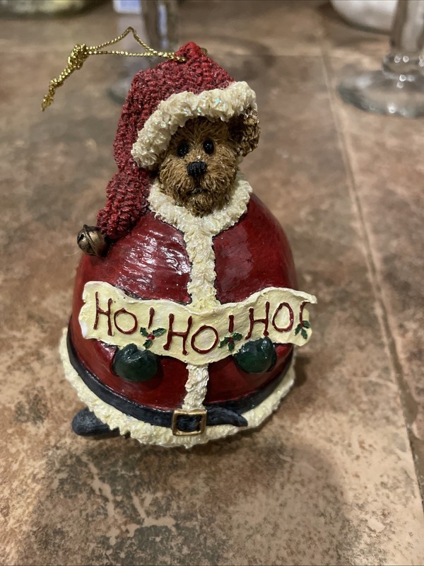 BOYDS  BEARSTONE CHRISTMAS ORNAMENT - S C  KRINGLEBELL