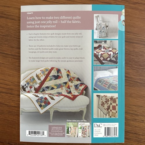 Two from One Jelly Roll Quilts: 18 Designs to Make Your Fabric Go Further - Picture 4 of 4