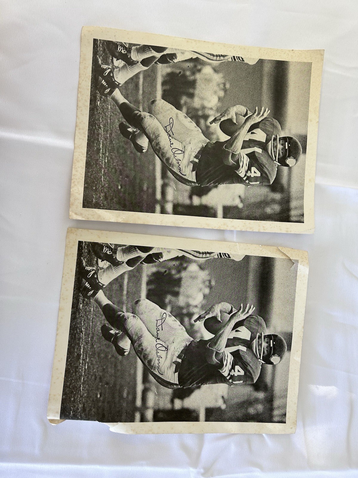 Dave Osborn #41 of The Minnesota Vikings Signed Autograph
