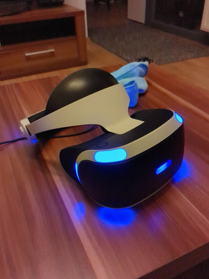 Sony Playstation VR Brille Ps4 Psvr (CUH-ZVR2) Nur Headset Beschreibung Lesen !