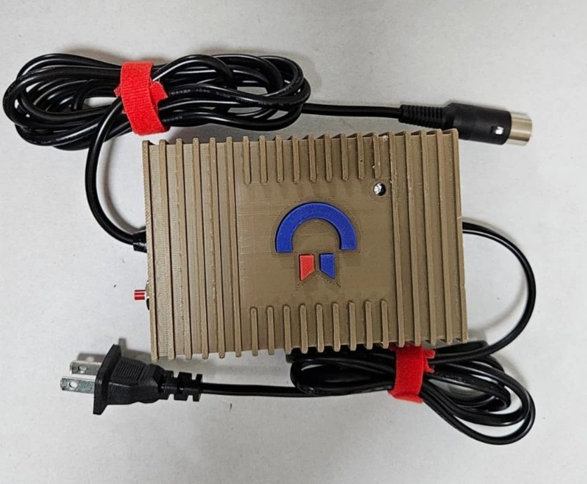 Commodore 64 Replacement Power Supply – Modern, Reliable, Assembled in USA Brown - Image 3 of 4