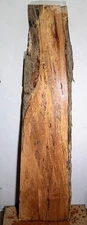 D09 Spalted Blackline Maple Burl Live Edge Slab diy tabletop, 46x12x1