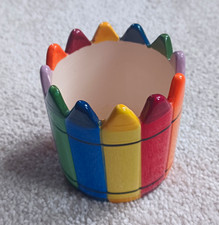 Crayon Ceramic Plant Pot - 3 Inches/7cm