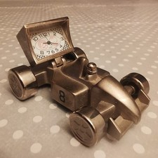 Vintage Miniatur Rennwagen Uhr Ornament - sehr selten und einzigartig - Schn&auml;ppchen&nbsp;