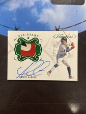 2019 Flawless Baseball Ozzie Albies Patch Auto Green /3 #AS-OZ