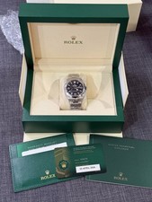 NEW Rolex Explorer Oyster, 40 mm, Oystersteel Ref. 224270, full set, from AD