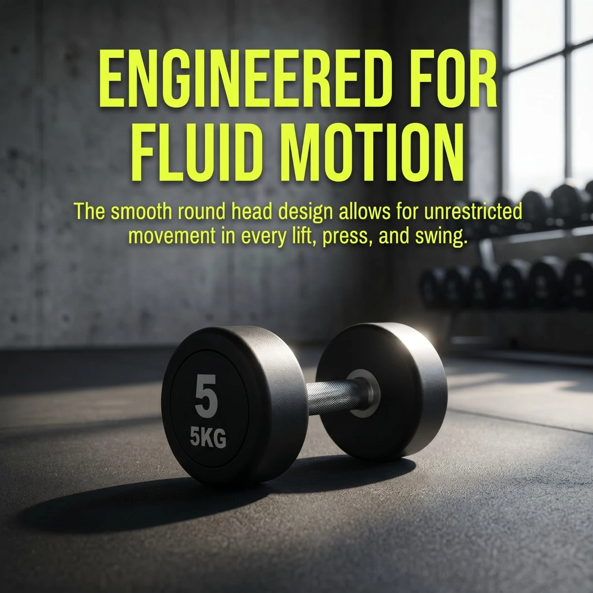 Round Dumbbell Fitness Home Gym Exercise Strength Weight Gym Equipment