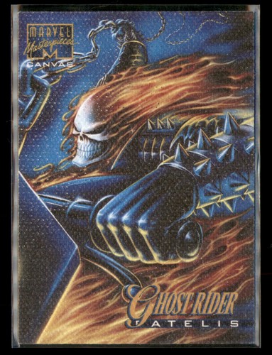 Ghost Rider #8 Marvel 1995 Masterpieces Canvas card