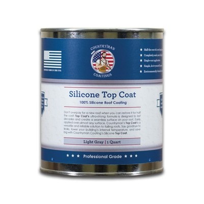 100% Silicone Roof Coating - Restore Your Roof in a Day - Seal Leaks, Cracks, Se