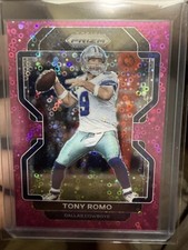 TONY ROMO 2021 Panini Pink No Huddle Prizm #8/15 PARALLEL CARD COWBOYS Football