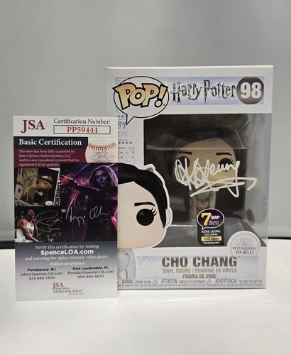 Signed Harry Potter Cho Chang Funko Pop #98 By Katie Leung - JSA Authentication