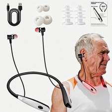 Red Light Tinnitus Relief Earplug Nasal Rhinitis Therapy Device Health Care Tool