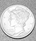 1936 Mercury Dime-Beautiful Vintage Coin-Sharp Details-Original Luster